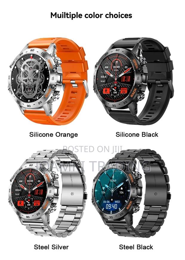 Melanda Steel Smart Watch/Bluet Call/Health Monitor/Andr/Ios · Photo 3
