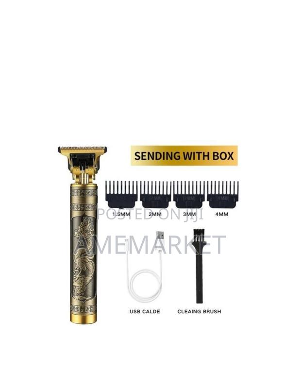 Rechargeable Hair Clipper. Cordless Baldhead T-Blade Dragon · Photo 2