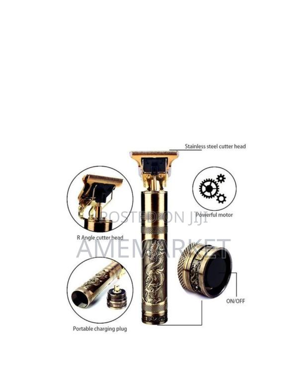 Rechargeable Hair Clipper. Cordless Baldhead T-Blade Dragon · Photo 4