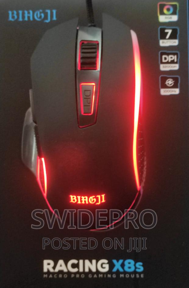 Racing X8s Super Fast RGB Gaming Mired Mouse · Photo 1