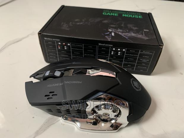 Rechargeable Silent Wireless Bluetooth Gaming Mouse RGB · Photo 1