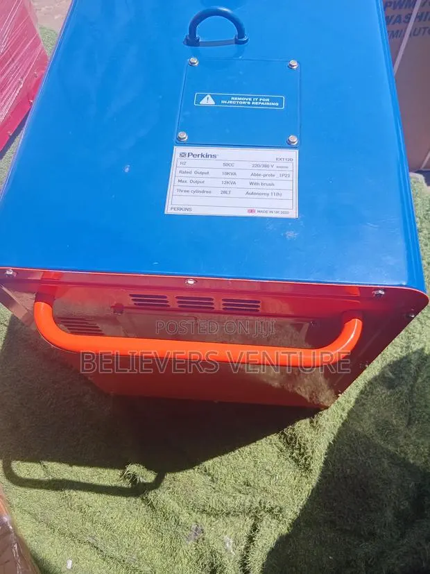 Home Backup Blue Orange Generator Perkins Generator 10kva · Photo 1