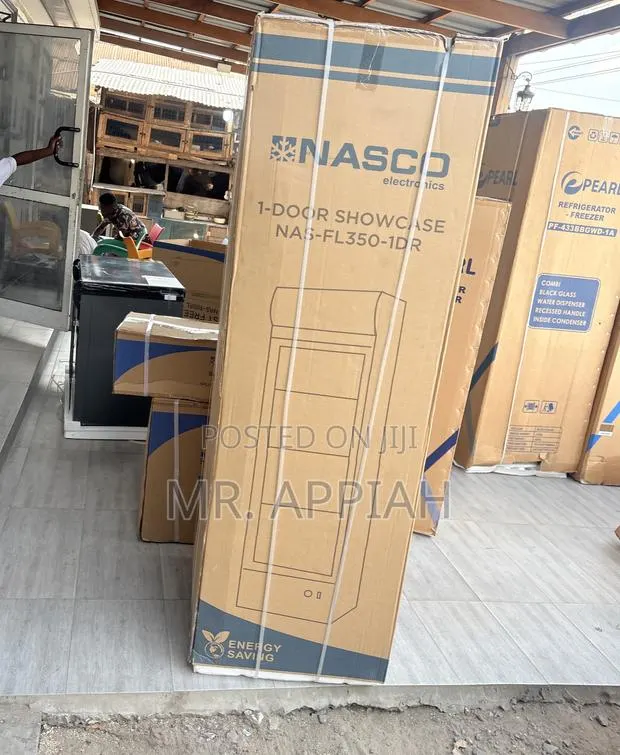 Direct Chilling Nasco Nas-Fl350-1dr Single Door Glass Door Fridge · Photo 1