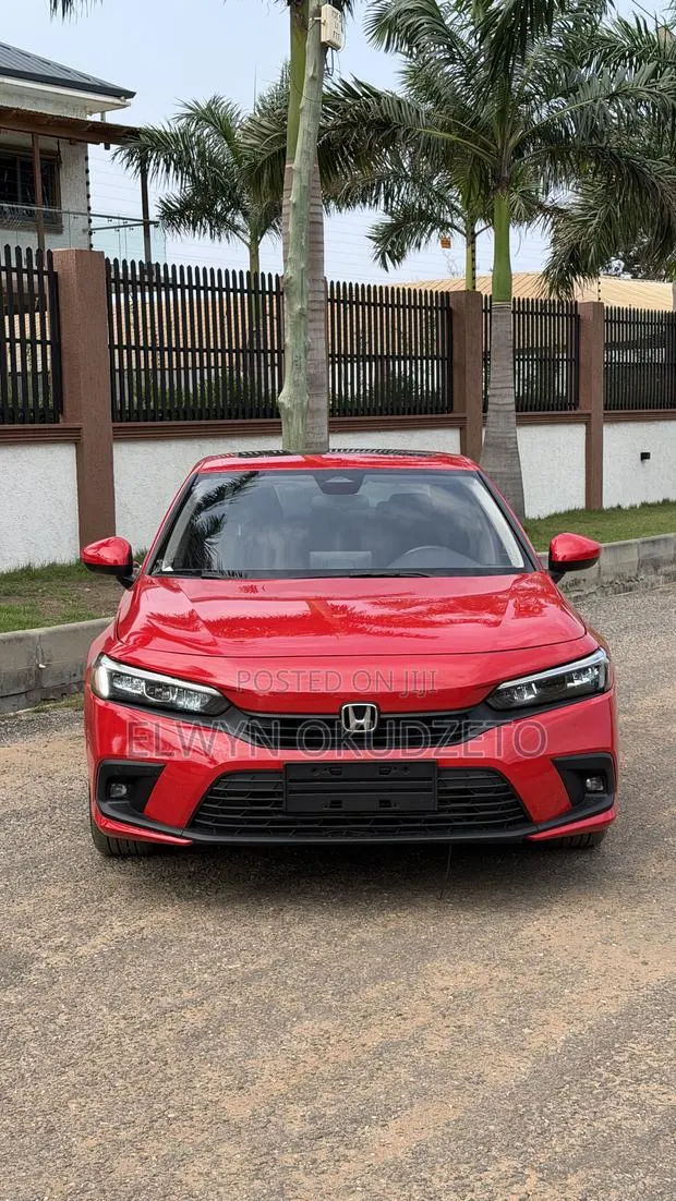 Honda Civic EX 2022 Red · Photo 1