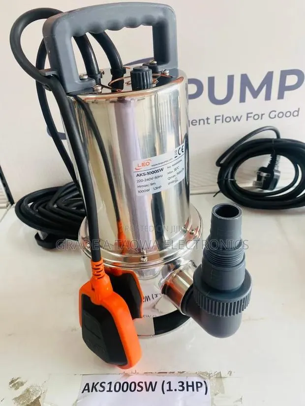 Leo 1.3 HP Stainless Submersible Pump · Photo 1