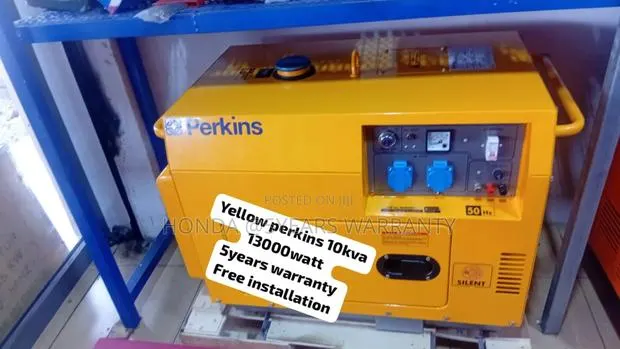 Professional Grade Perkins 10kva 13000watt Diesel Generator · Photo 1