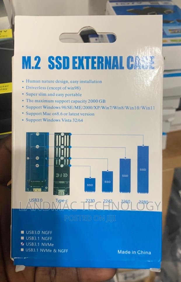 M2 SSD Nvme Enclosure M.2 to USB 3.1 SSD Box Case for M.2 PC · Photo 6