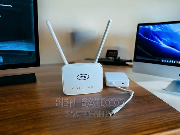 MTN Router+Cat 4+Free Power Bank · Photo 1