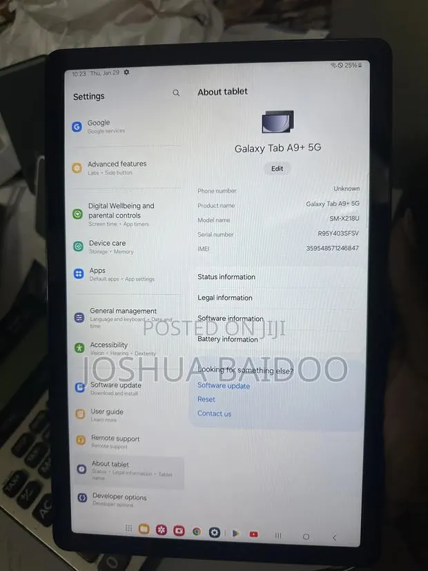 Samsung Galaxy Tab A9+ 64 GB Black · Photo 1