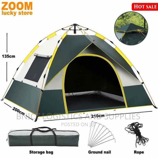 3 Person Automatic Tent, 2 Windows · Photo 2