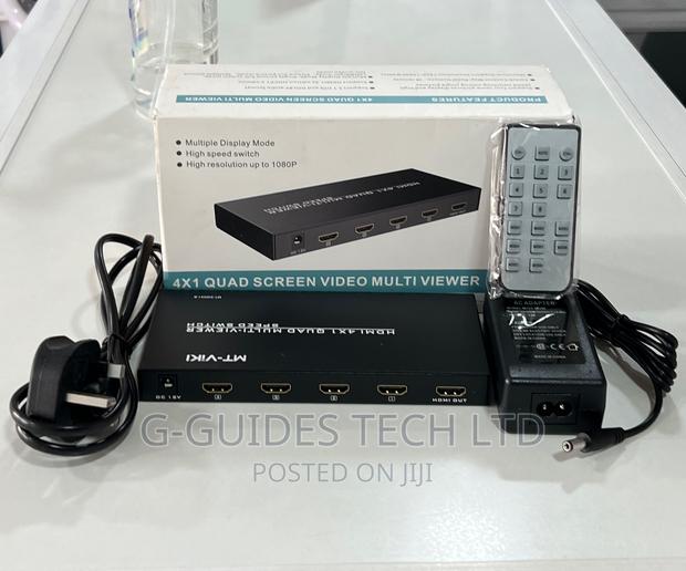 4x1port HDMI Multi Viewer, 4x1 Quad Screen Video Multiviewer · Photo 1