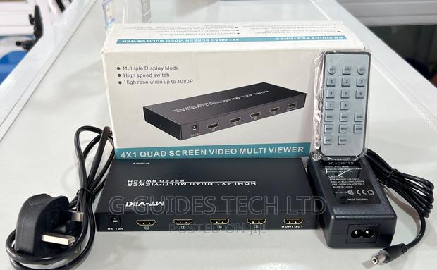 4x1port HDMI Multi Viewer, 4x1 Quad Screen Video Multiviewer · Photo 2