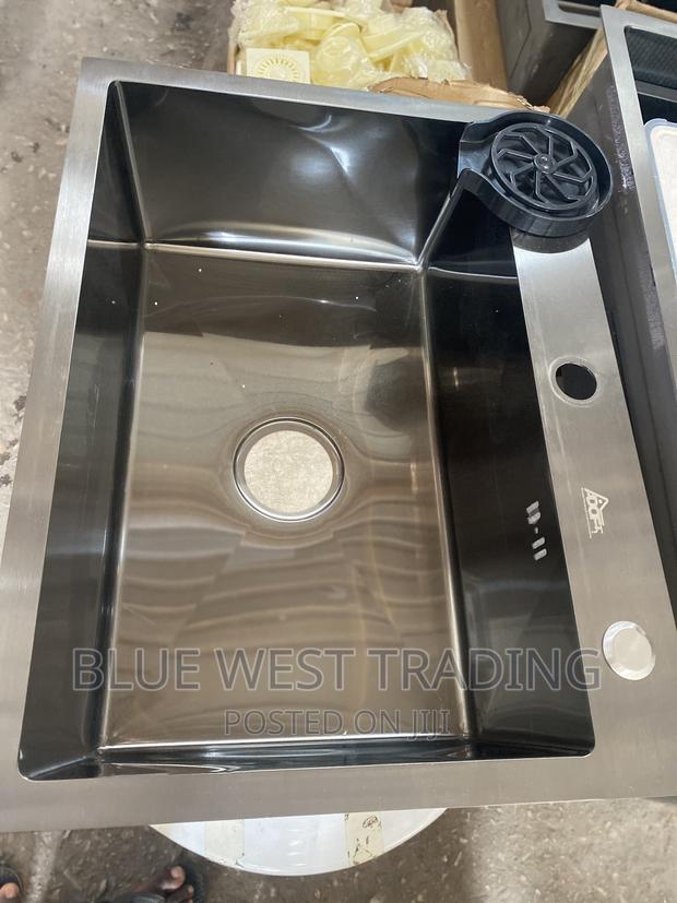 Black Cabinet Sink With Cup Washer - Kitchen Sink · Photo 2