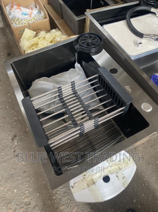 Black Cabinet Sink With Cup Washer - Kitchen Sink · Photo 3