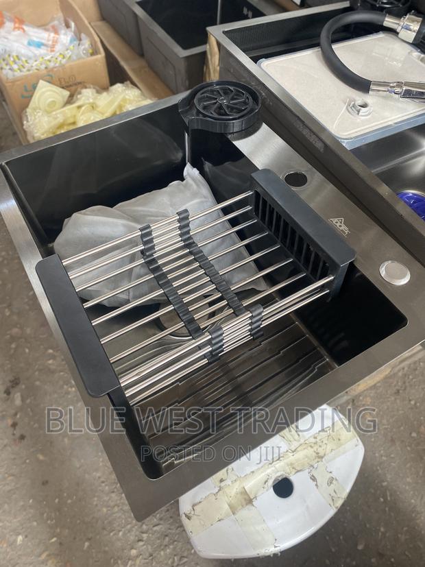 Black Cabinet Sink With Cup Washer - Kitchen Sink · Photo 1