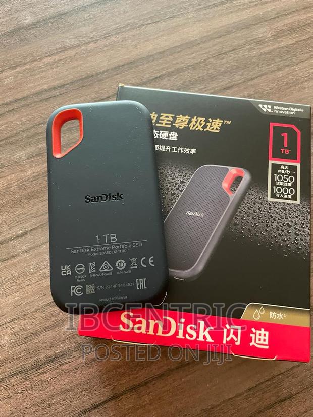 Sandisk 1TB Extreme Pro Portable SSD,1050mb/S Speed · Photo 2