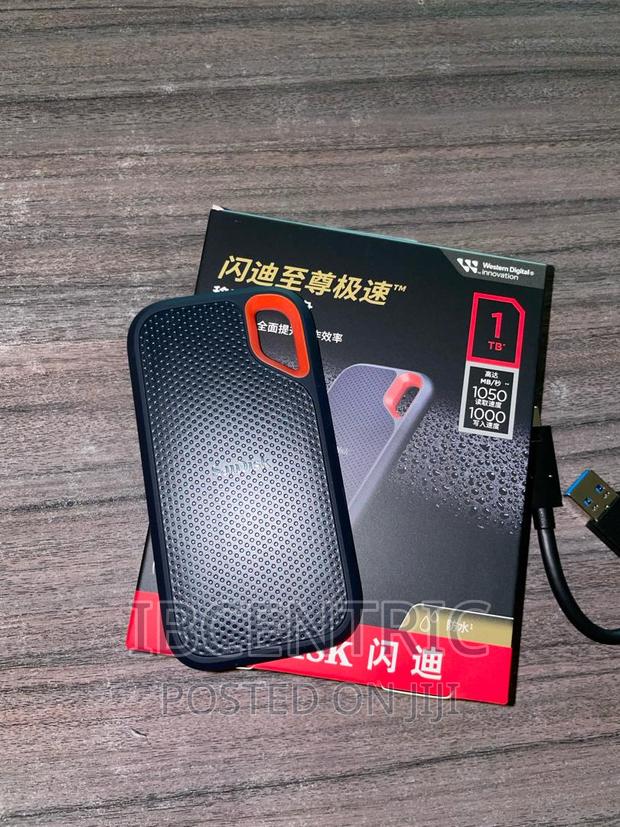 Sandisk 1TB Extreme Pro Portable SSD,1050mb/S Speed · Photo 3