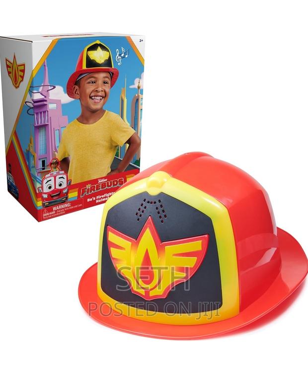 Disney Junior Firebuds, Bo’S Firefighter Hat With Light · Photo 1