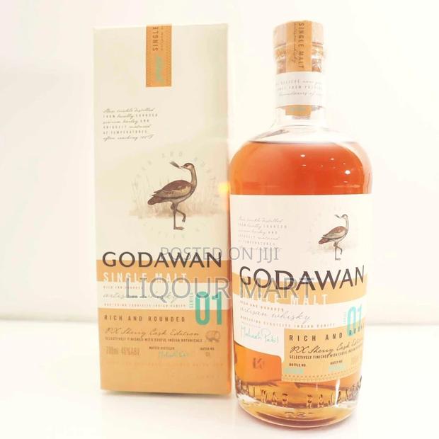 Godawan Indian Single Malt Whiskey 700ml · Photo 1