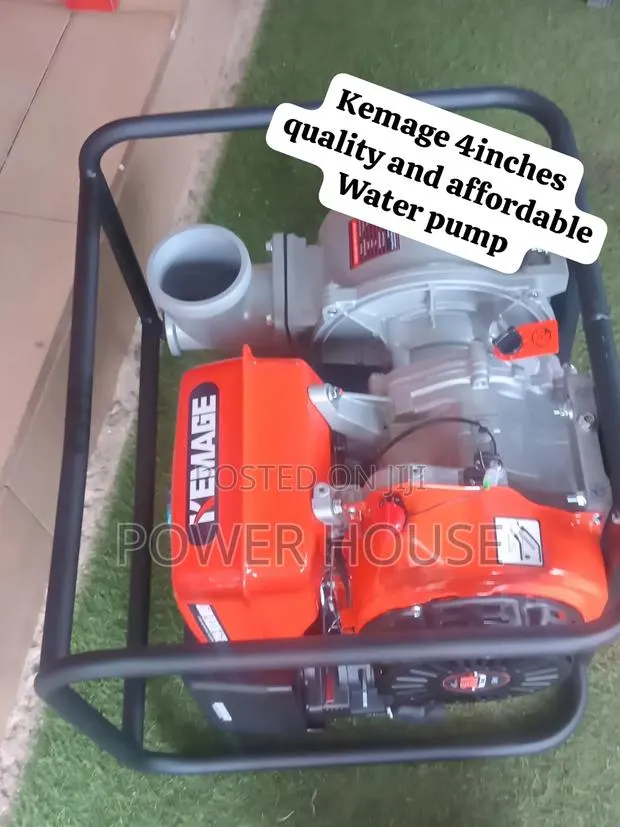 Affordable KEMAGE Gasoline Water Pump – Strong, Reliable & Easy-to-Use · Photo 1