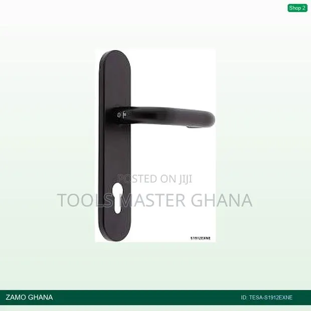 Tesa Door Handle Sena Lever Handle Outside Device (Bl - Tesa-S1912exne · Photo 1
