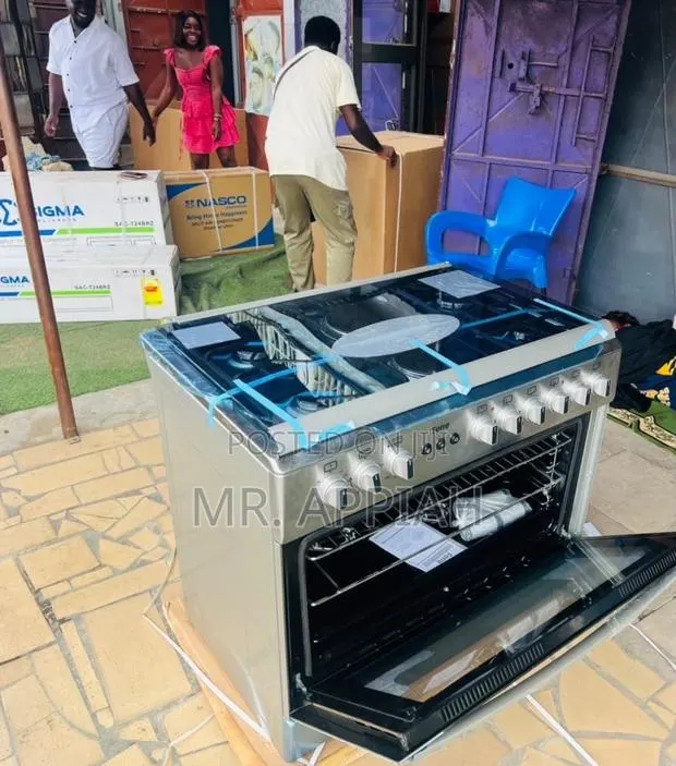 Get Sleek Ferre 60x90cm 4 Gas + 2 Electric Cooker(Rotisserie Oven) · Photo 1