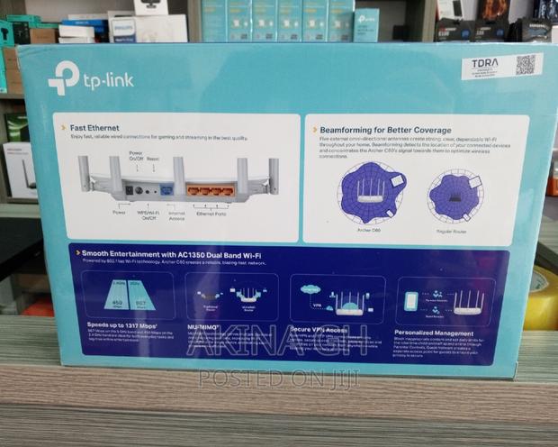 Tp-Link Archer C60 Ac1350 Wireless Dual Band Router · Photo 2