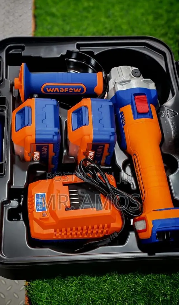 4 Inches Cordless Angle Grinder With 950 Watts Max Power - Wlap5322 · Photo 1
