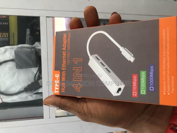 4 in 1 Type C Hub With Ethernet Adapter 3.0 · Photo 4