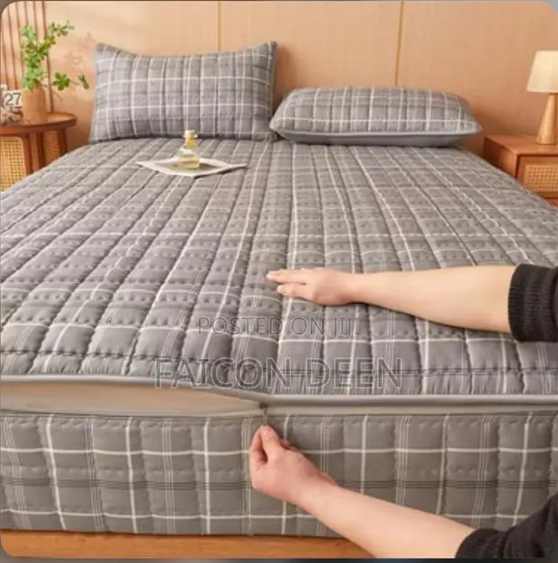Hygienic Sleep Made Easy (Cotton 360 Zipper Cotton Mattres Protector · Photo 1