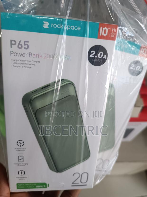 Rockspace 20000mah P65 Power Bank · Photo 1