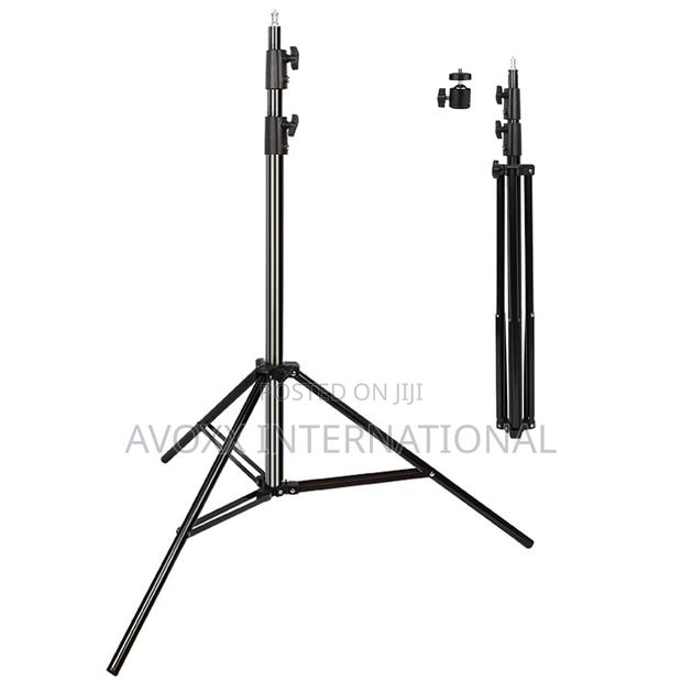 ITOTIN Heavy Duty Light Stand 9.5 Feet/2.8 Meters Adjustable · Photo 1