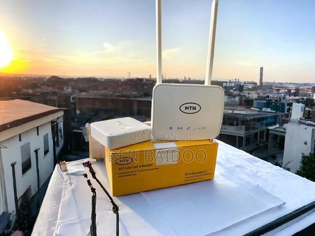 MTN 4G Router(Connect Phone,Tablets, Laptop Cameras · Photo 1