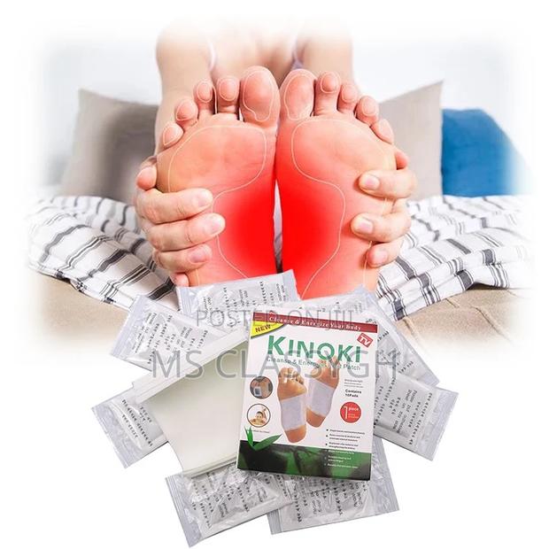 10pcs Kinoki Foot Cleansing Detox Healthy Herbal Feet Pads F · Photo 1