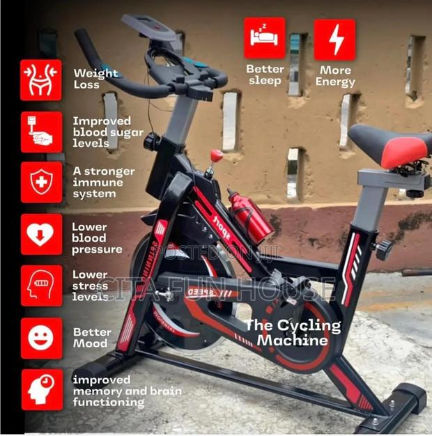 Cardio Spinning Exercise Bike Big ( Max Weight 150kg) · Photo 2