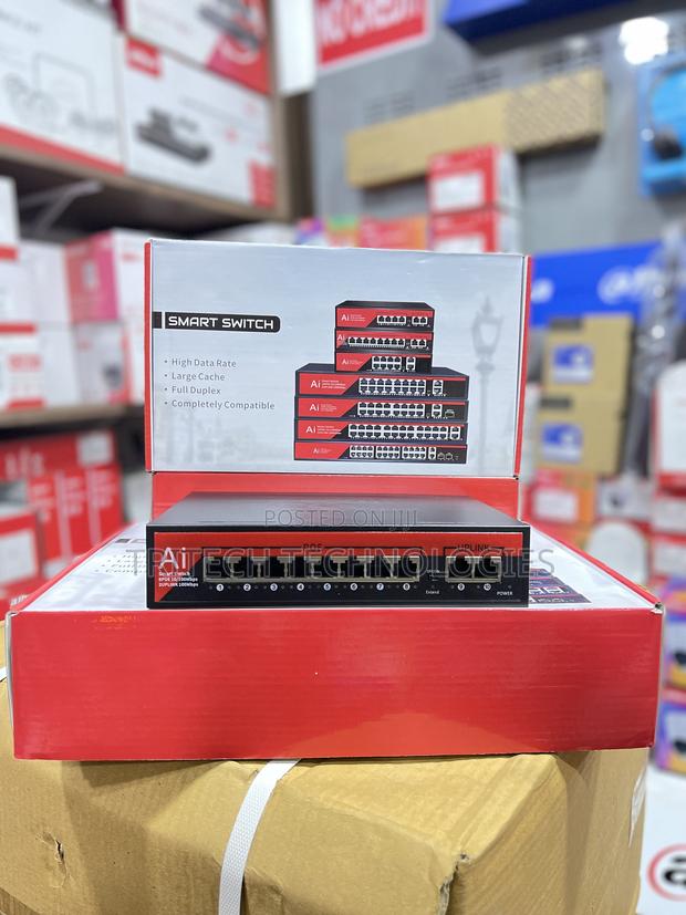 Ai 8port Smart Poe Switch + 2uplink · Photo 1
