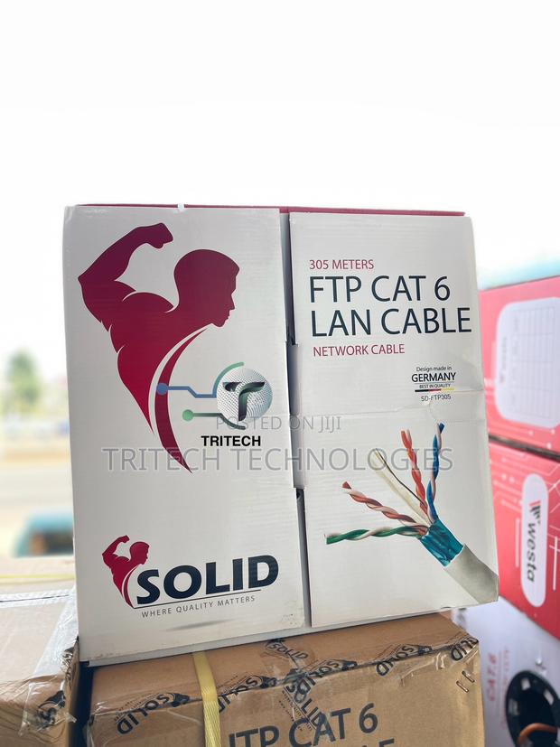 Solid FTP Cable 305m Cat6 · Photo 2