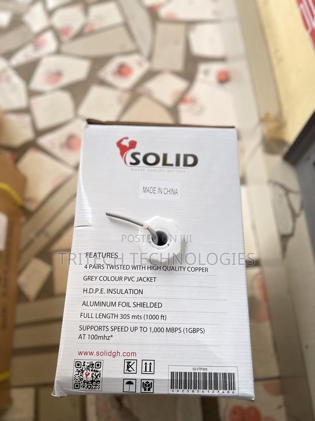 Solid FTP Cable 305m Cat6 · Photo 3