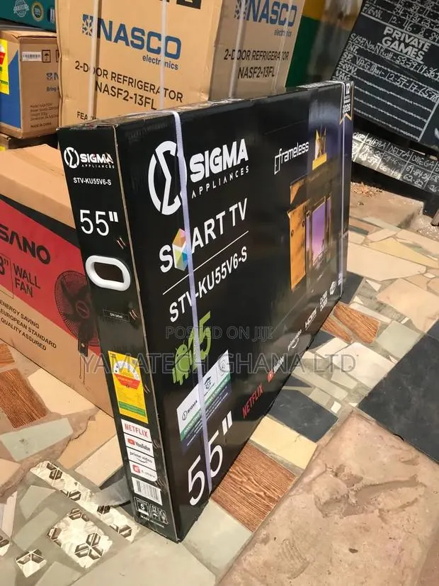 HIGH QUALITY DISPLAY Sigma 55inch Smart TV With Bluetooth · Photo 1
