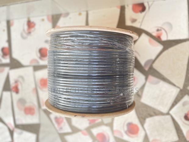 Westa Cat6 Cable Outdoor SFTP Cca Pvc+Pe Double Jacket Black · Photo 2
