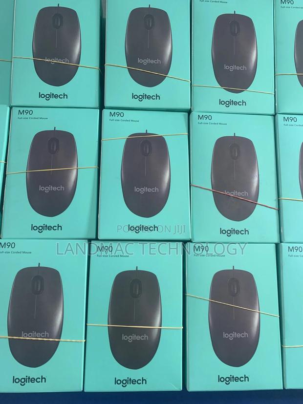Logitech Wired Mouse M90 Black Usb · Photo 1