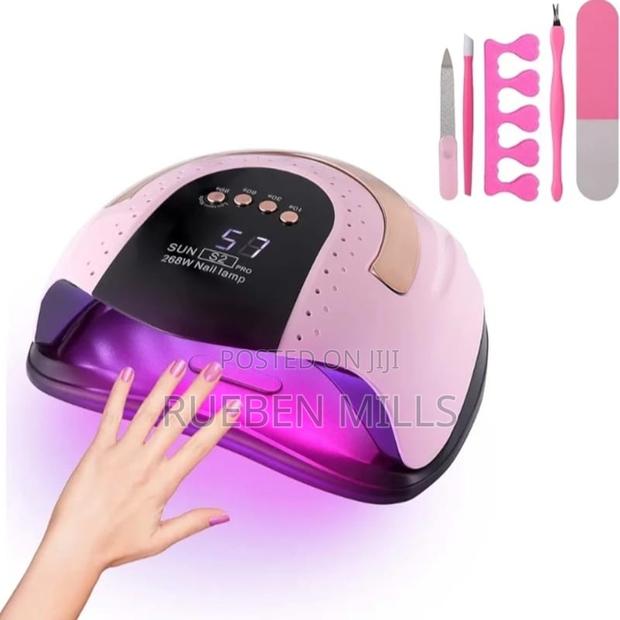60 Leds Detachable Base Sun S2 Pro 2 in 1 UV LED Nails Dryer · Photo 2