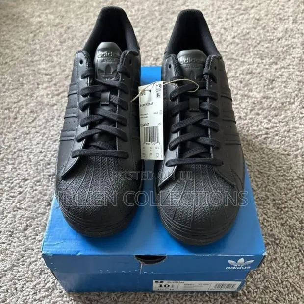 Adidas Super Star Og All Black · Photo 2