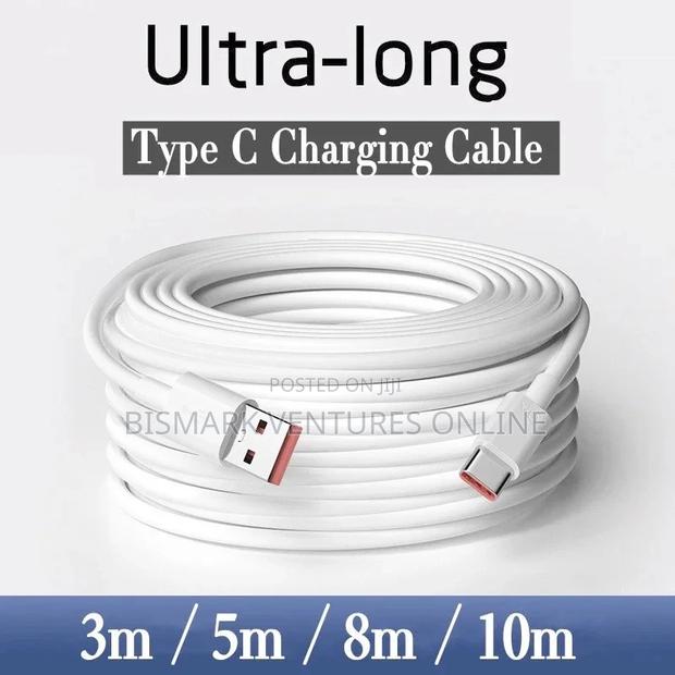 10meters USB Type-C Charger Data Wire Cable. · Photo 1