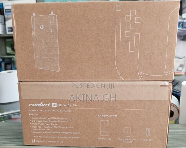 Ubiquiti Rocket 5ac Lite 5ghz Airmax Base Station R5ac-Lite · Photo 2