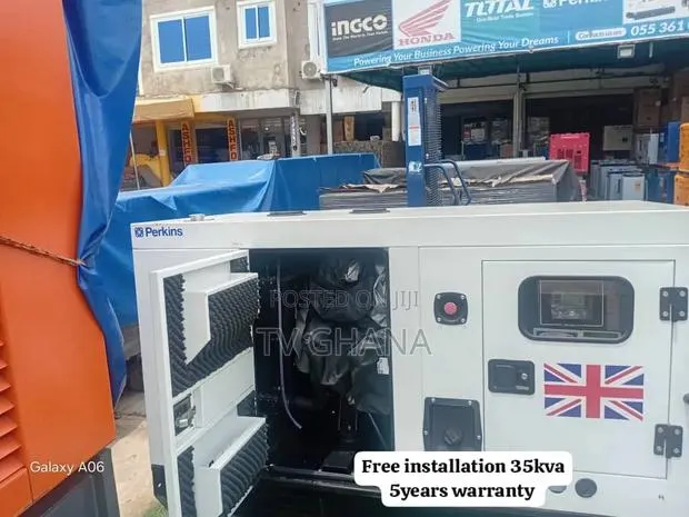 Perkins 35kVA Generator – Best Price in Ghana35kva · Photo 1