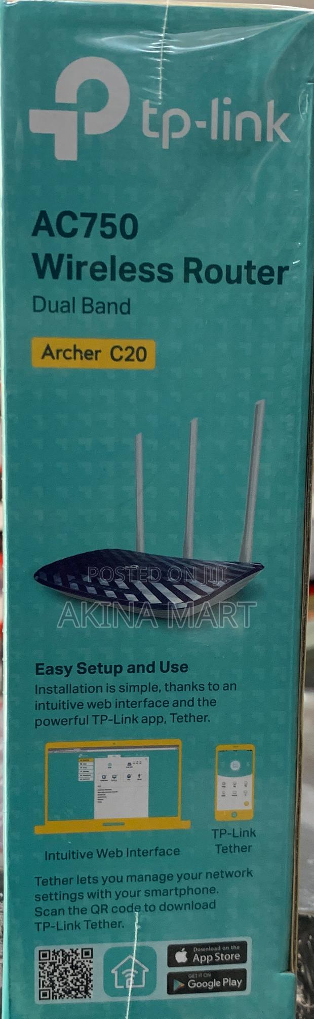 Tp Link Ac750 Archer C20 Wireless Router · Photo 3