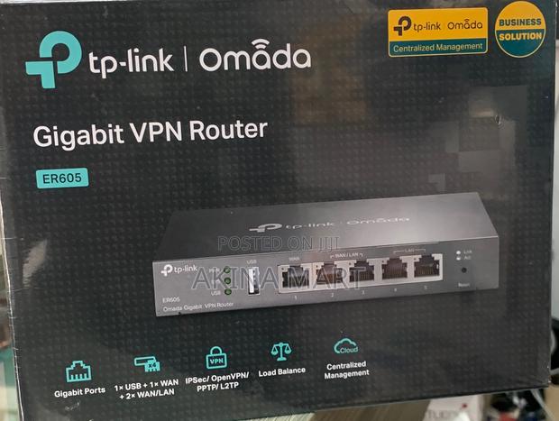 TP-Link Omada Gigabit VPN Router Load Balance Er605 · Photo 1