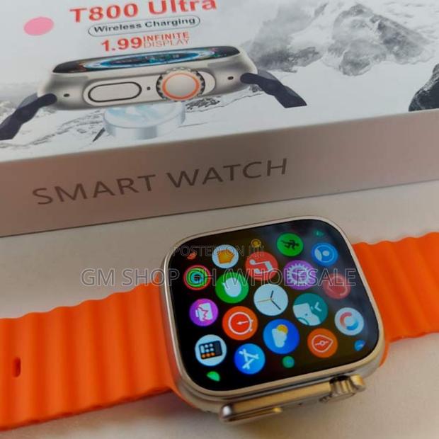 T800 Ultra Smart Watch Wireless Bluetooth Earbuds(GM66999) · Photo 2