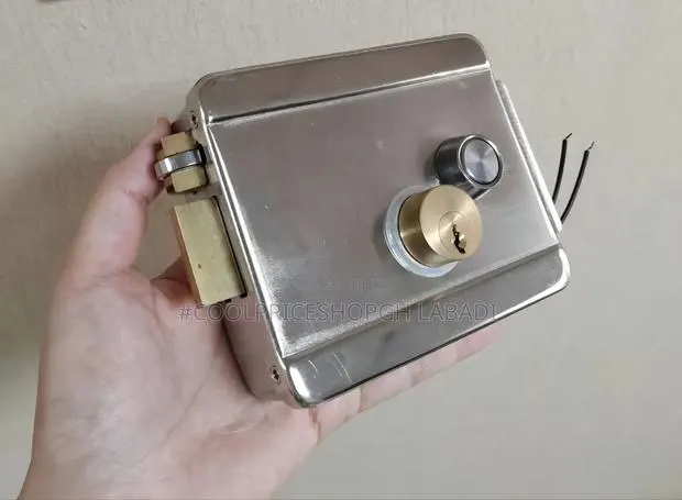 Gate Door Lock Metallic Electronic · Photo 1